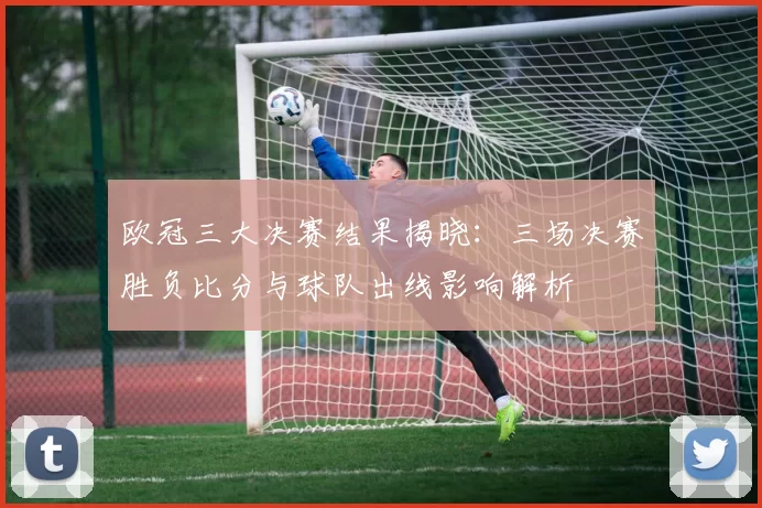 欧冠三大决赛结果揭晓:三场决赛胜负比分与球队出线影响解析